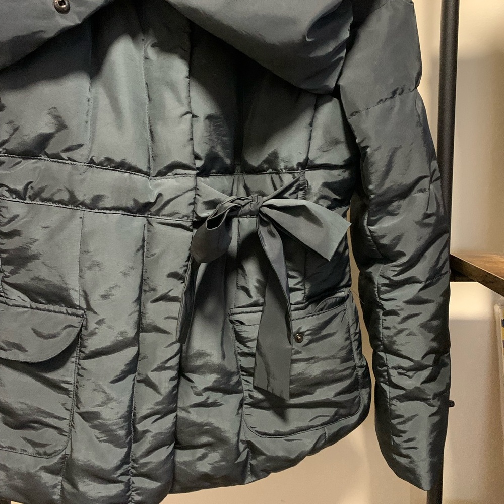 MAX & CO CLASSICS down quilted puffer jacket collar - Picture 2 of 4